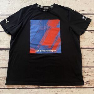 Puma BMW‎ Motorsports Abstract T Shirt Size XL Black M3